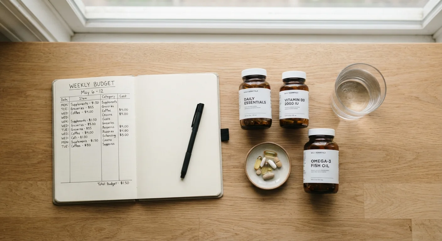 Building a Foundational Supplement Routine on a Tight Budget