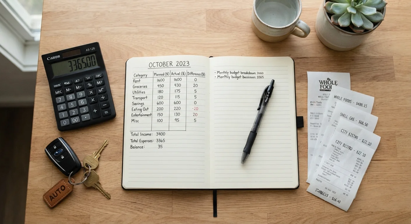 Building a Realistic Monthly Car Budget From All Ownership Categories