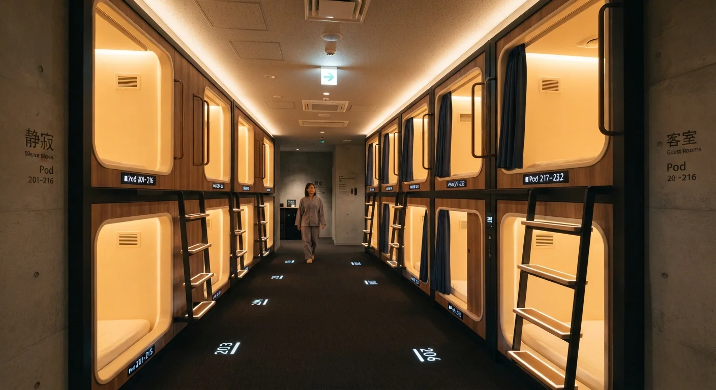 Capsule Hotels, Pod Stays, and Micro-Rooms: A Practical Overview