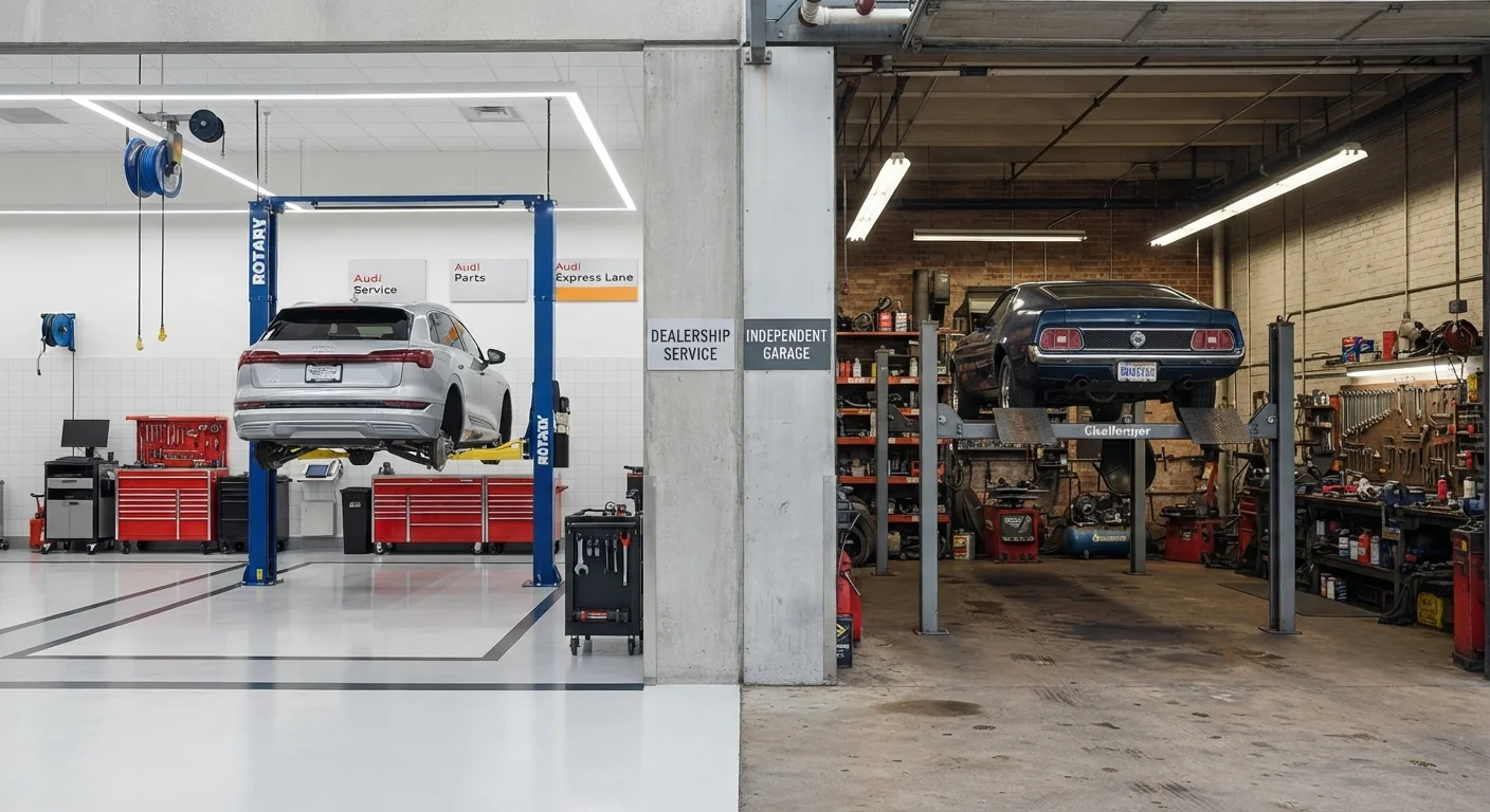 Dealership Service Centres vs. Independent Garages: What Changes Beyond the Price