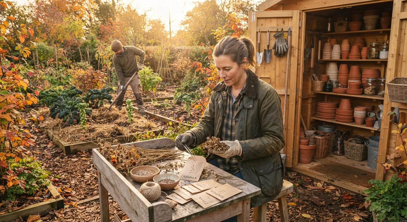 End-of-Season Garden Checklist to Save Money Next Year