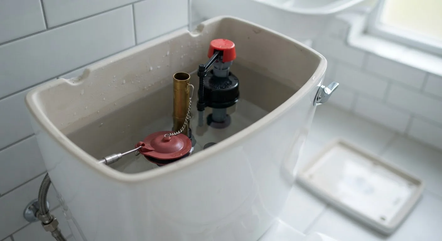 Fixing a Running Toilet Without Calling a Plumber