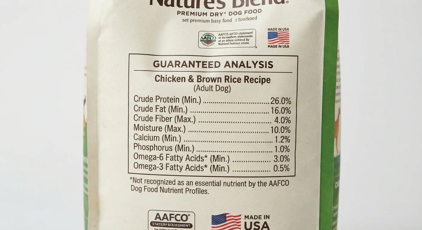 How to Read a Pet Food Guaranteed Analysis Panel