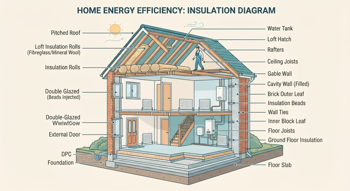 Loft Insulation vs. Cavity Wall Insulation: Which Delivers the Bigger Saving?