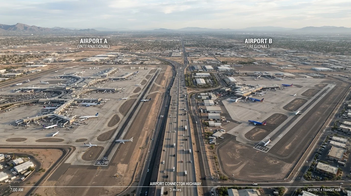 Nearby Airport Strategy: Weighing the Real Costs of Flying Alternate Hubs
