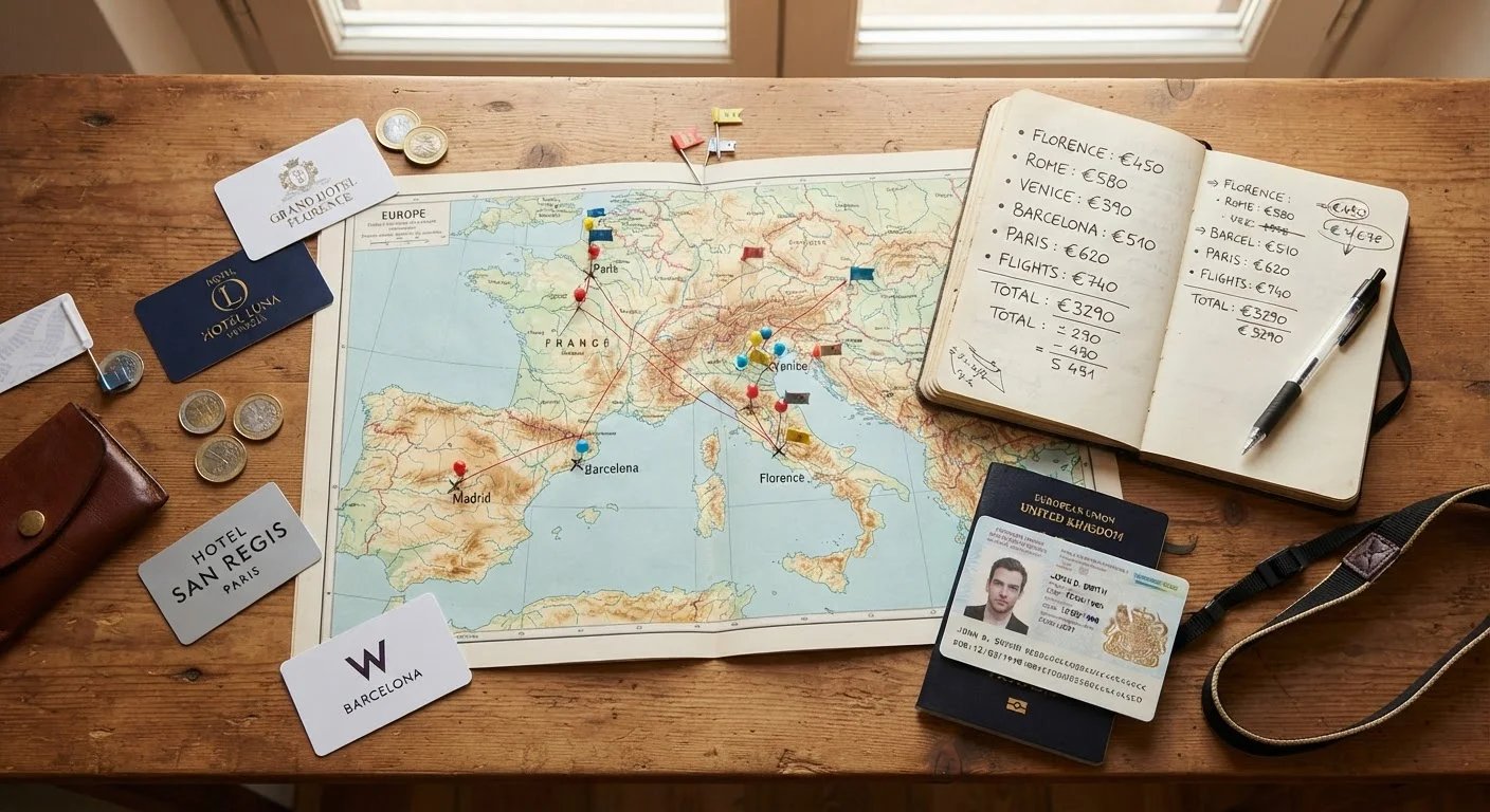 Planning a Multi-City Trip on a Lodging Budget: A Complete Walkthrough