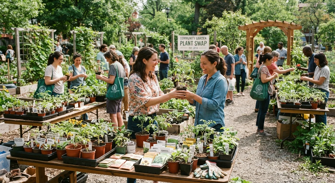 Plant Swaps, Seed Libraries, and Free Gardening Resources in Your Community