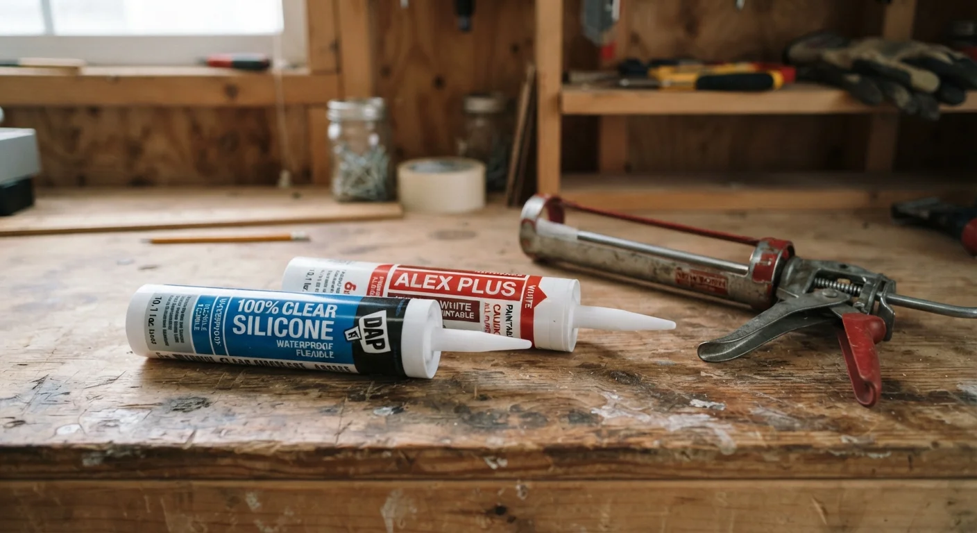 Silicone vs. Latex Caulk: Choosing the Right Sealant for the Job