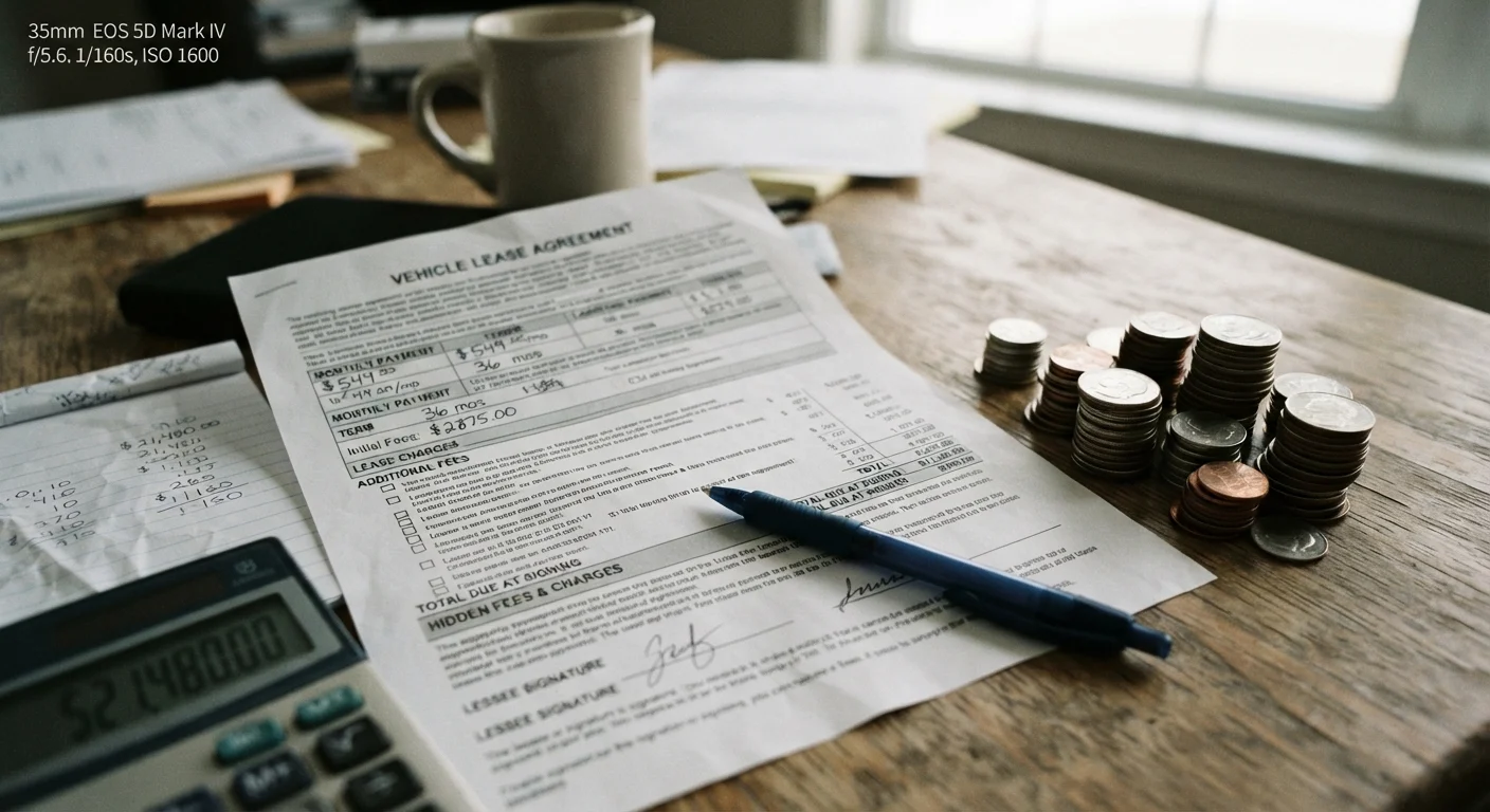 The Hidden Costs Buried in Most Car Lease Agreements