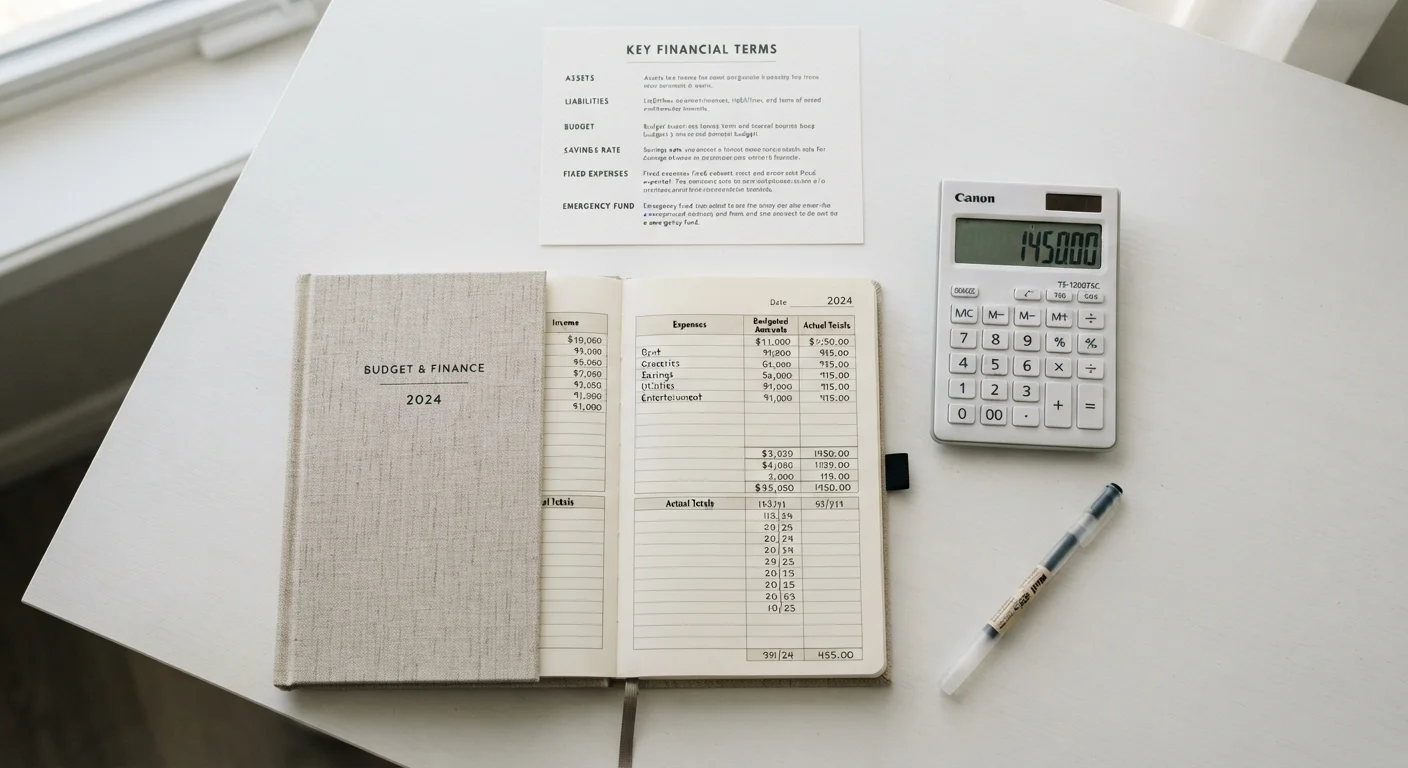 The Language of Budgeting: Key Terms Defined